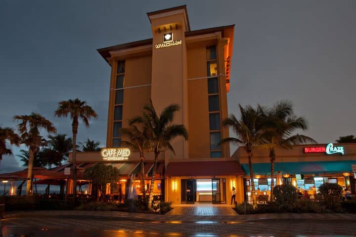 Front of property - evening/night